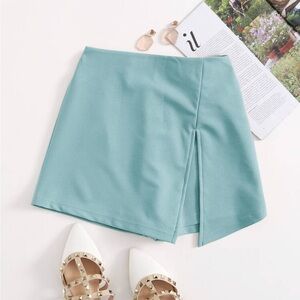 SHEIN Baby Blue Skort